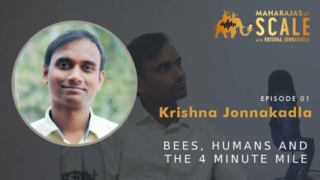 Cover Image for Episode 1: Krishna Jonnakadla of Mango Mobile TV, Flit and Maharajas of Scale on building and scaling startups in India