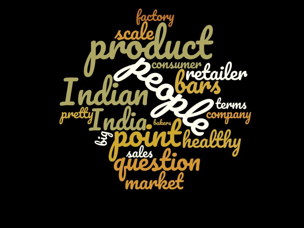 Word Cloud for The Episode 22: Anindita of YogaBars Delivering Healthy Breakfast To Millions