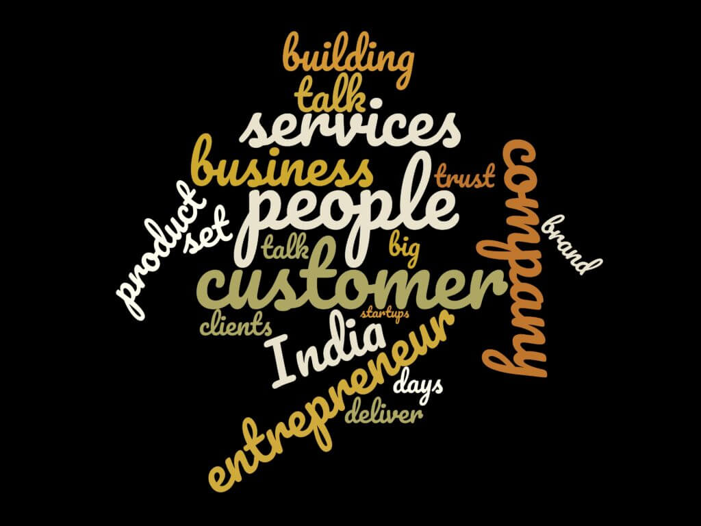 Word Cloud for Episode 24: Shrijay An Entrepreneur who helps entrepreneurs