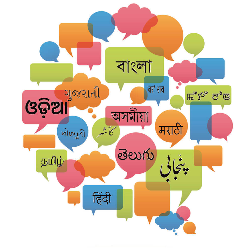 India Home To Many Languages