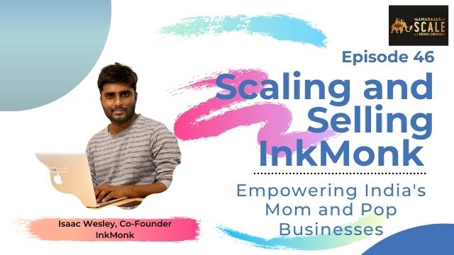 Title image for episode 44 -The Art Of Scaling With Creativity 