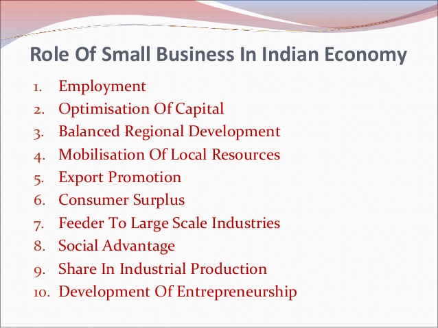 How Small Businesses Play A Key Role In The Growth Of The Indian Economy